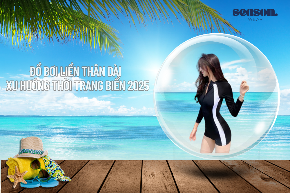 đồ bơi liền thân dài 1