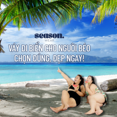 ảnh bài viết váy đi biển cho người béo