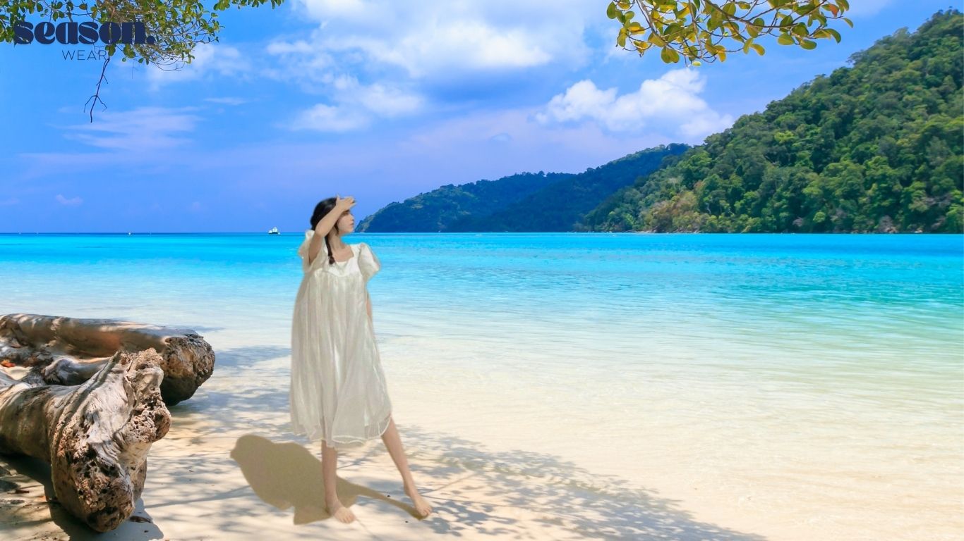 các kiểu váy đi biển mùa hè(2)