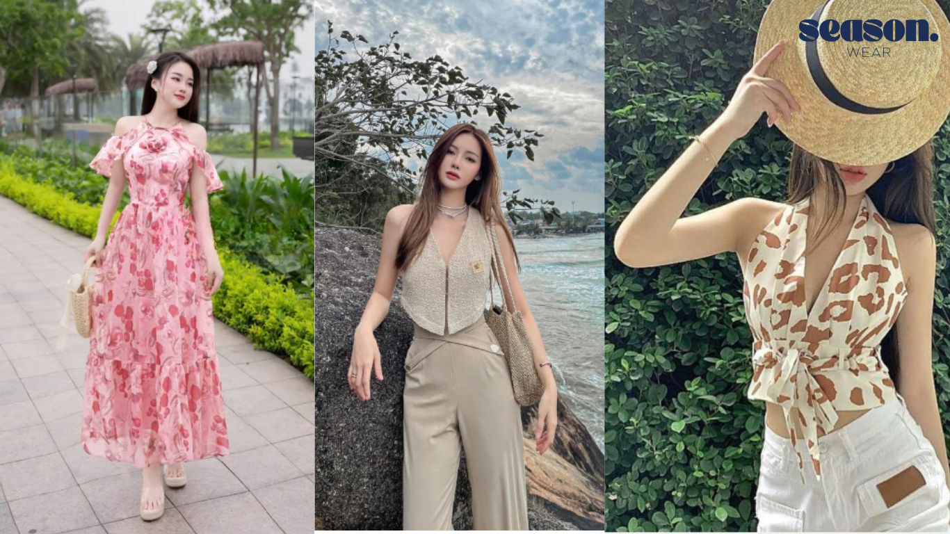 váy đi biển trẻ trung(3)